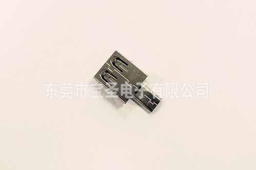 USB- MICRO公+A母转讨论带护套 长体